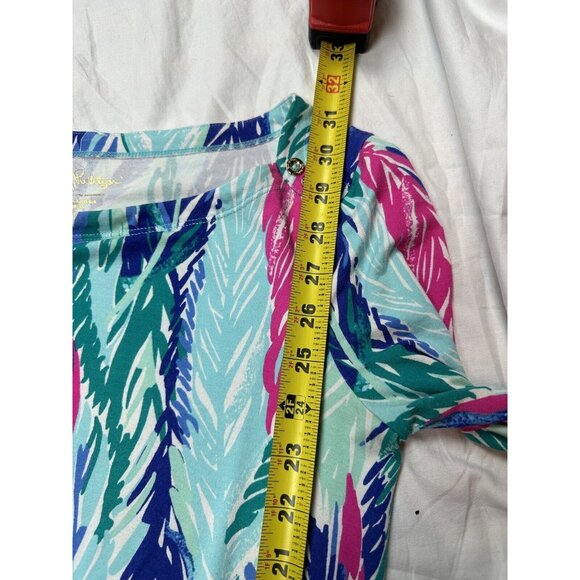Lilly Pulitzer Light As A Feather Sophie Bodycon Dress Multicolor Stretch Sz S - Picture 10 of 10